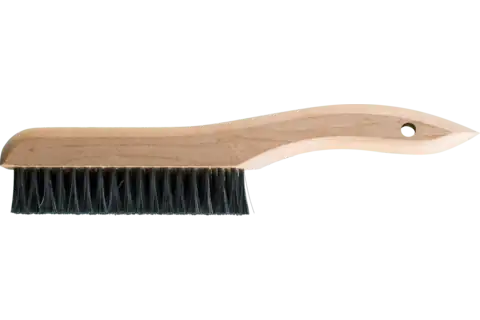 Brosse à main à poignée courbée, HBU, 3 rangées, fil d’acier, utilisation universelle 1