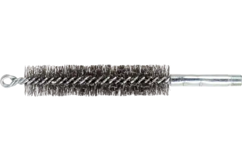 Condenser Pipe Brush Double Spiral 1" Dia. .010 Carbon Steel Wire 1