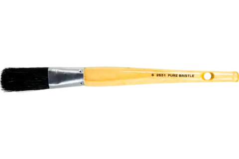 Oval Sash Brush 1" Black Bristle 2-1/16" Trim 1