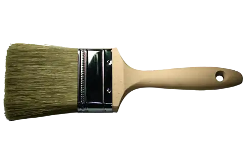 Wall Brush 3" White Bristle Fill Wooden Handle 1