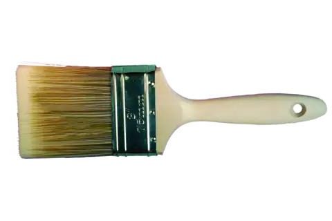 Wall Brush 4" White Bristle Fill Wooden Handle 1