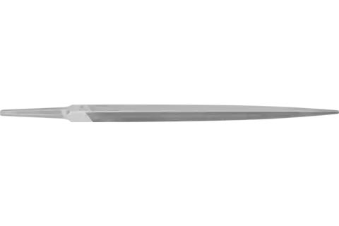 Precyzyjny pilnik z chwytem trójkątny 200 mm nacięcie szwajcarskie 2, średnio drobny 1