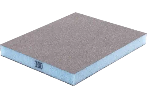 Waterproof sanding sponge 69x98x26 mm A100 four-sided for general use 1