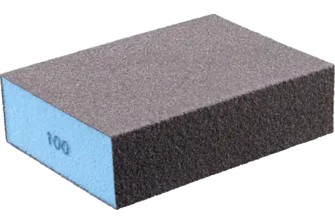 Waterproof sanding sponge 98x120x13 mm A100 two-sided for general use 1