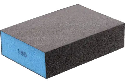 Waterproof sanding sponge 98x120x13 mm A180 two-sided for general use 1