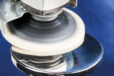 COMBICLICK felt discs CC-FR dia. 100mm for pre-polishing and high-gloss polishing with an angle grinder 3