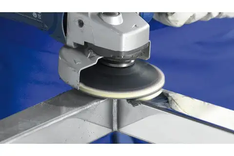 COMBICLICK felt discs CC-FR dia. 100mm for pre-polishing and high-gloss polishing with an angle grinder 4