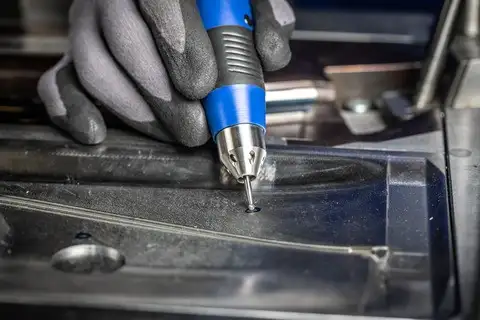 Hardmetalen hoogrendementsstiftfrees MICRO kogelvorm KUD Ø 02x1,5 mm stift-Ø 3 mm fijnbewerking 2