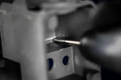 Hardmetalen hoogrendementsstiftfrees ALLROUND kogelvorm KUD Ø 04x03 mm stift-Ø 3 mm universeel grof 2
