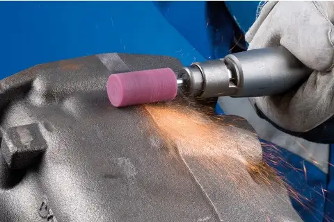 Döküm çeliği için CAST STEEL tipi saplı taş silindirik çap 25x32 mm sap çapı 6 mm A30 2
