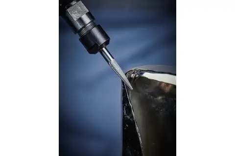 Hardmetalen hoogrendementsstiftfrees MICRO spitse kegelvorm SKM Ø 03x11 mm stift-Ø 3 mm fijnbewerking 2