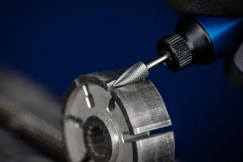 Hardmetalen hoogrendementsstiftfrees MICRO spitse boogvorm SPG Ø 06x13 mm stift-Ø 3 mm fijnbewerking 2