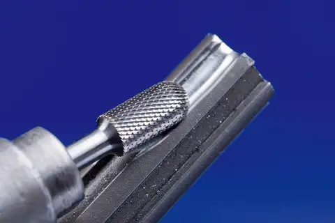 Fresa de metal duro de alto rendimiento MICRO forma cilíndrica redonda WRC Ø 08x20 mm, mango Ø 6 mm, mecanizado fino 3