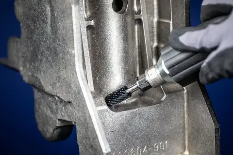 Hartmetall Hochleistungsfrässtift ALLROUND Walzenrund WRC Ø 12x25mm Schaft-Ø 6mm HICOAT universal 2