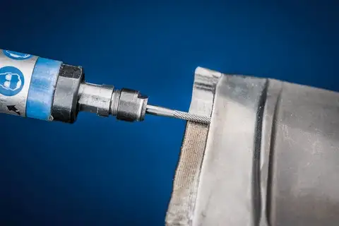 Hartmetall Hochleistungsfrässtift MICRO Zylinder ZYA Ø 04x13 mm Schaft-Ø 3 mm Feinbearbeitung 2