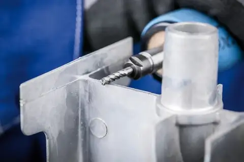 Fraise lime carbure hautes performances ALU, cylindrique ZYAS denture en bout Ø 06x16 mm, tige Ø 6 mm aluminium/métaux non ferreux 3