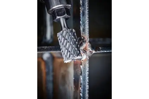 Hardmetalen hoogrendementsstiftfrees ALLROUND cilinder ZYAS kop Ø 16x25 mm stift-Ø 6 mm universeel grof 3