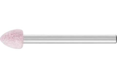 Meule sur tige STEEL EDGE conique Ø 6x8 mm, tige Ø 3 mm, A100 pour acier et acier moulé 1