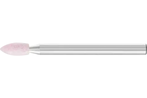 STEEL EDGE Schleifstift Form B 46 Ø 3x8 mm Schaft-Ø 3 mm A100 für Stahl- und Stahlguss 1