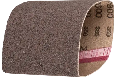 Bande abrasive à grain compact BA 100x282 mm A600CK pour meulage fin avec rouleau Ø 90x100 mm 1