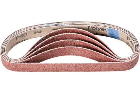 aluminium oxide abrasive belt BA 25x480mm A40 for general use with a belt grinder 1