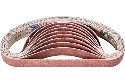 aluminium oxide abrasive belt BA 30x610mm A40 for general use with a pipe belt grinder 1