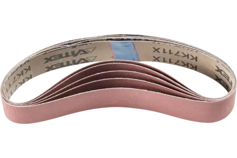 aluminium oxide abrasive belt BA 35x450mm A240 for general use with a pipe belt grinder 1