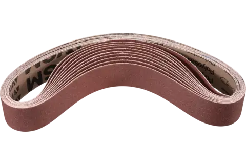 Aluminium oxide abrasive belt BA 40x820 mm A80 for general use with a pipe belt grinder 1