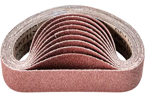 aluminium oxide abrasive belt BA 50x450mm A40 for general use with a pipe belt grinder 1