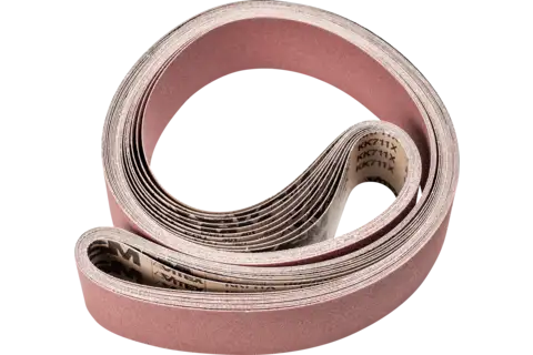 aluminium oxide abrasive belt BA 75x2500mm A80 for general use with a belt grinder 1