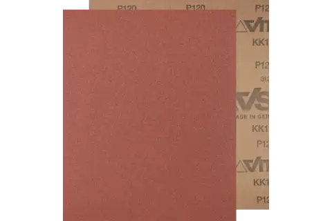 cloth-backed abrasive sheet aluminium oxide 230x280mm BG BR A120 for steel with heavy-duty use 1