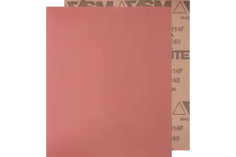 cloth-backed abrasive sheet aluminium oxide 230x280mm BG BR A240 for steel with heavy-duty use 1