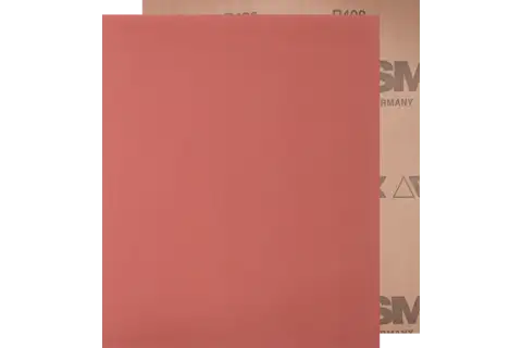 cloth-backed abrasive sheet aluminium oxide 230x280mm BG BR A400 for steel with heavy-duty use 1