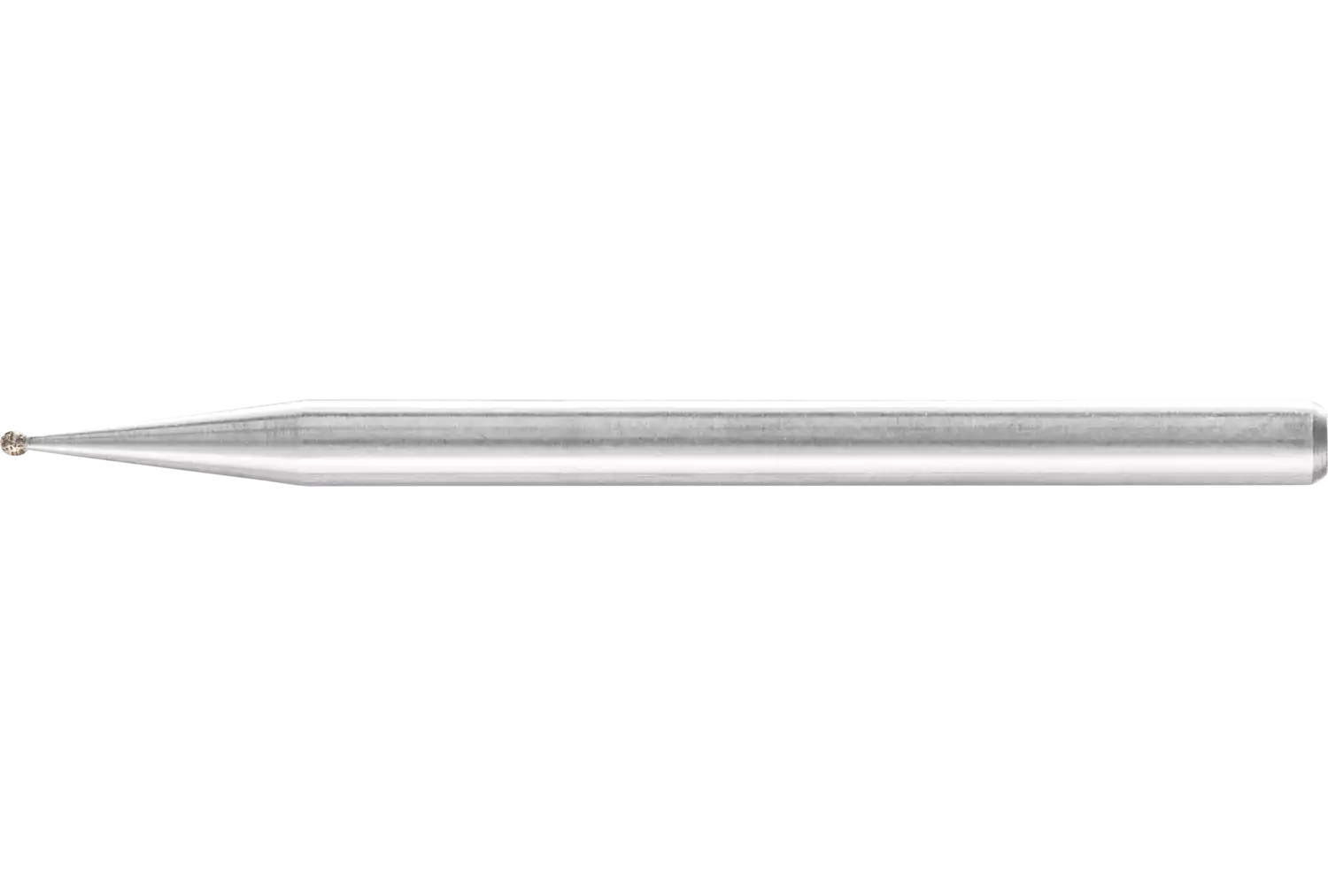 Mola abrasiva in CBN sfera Ø 1,0 mm gambo Ø 3 mm B126 (media) per incisione e sbavatura 1