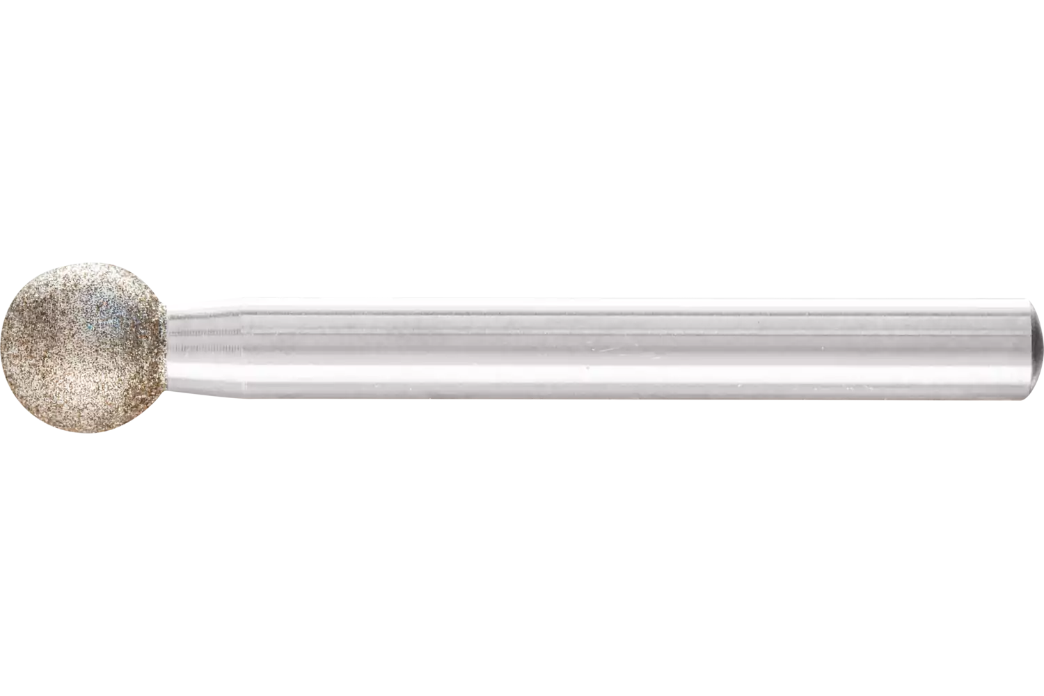 Mola abrasiva in CBN sfera Ø 10,0 mm gambo Ø 6 mm B126 (media) per incisione e sbavatura 1
