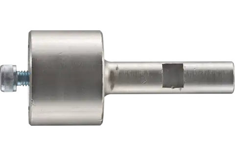 Toebehoren gereedschapshouder BO voor komborstels Ø 65-80 mm met sleutelbreedte 22 mm op 12 mm stift 1