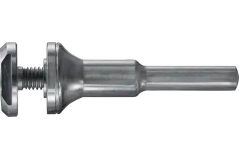 Clamping bolt for small cut-off wheels with hole 10 mm shank dia. 6.35 mm 1