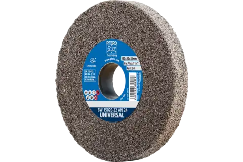 Bench grinding wheel dia. 150x20 mm centre hole dia. 32 mm A24 for general grinding work 1