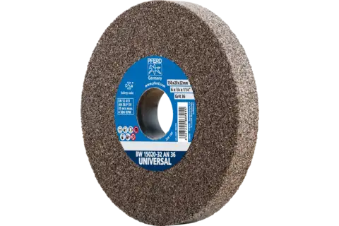 Bench grinding wheel dia. 150x20 mm centre hole dia. 32 mm A36 for general grinding work 1