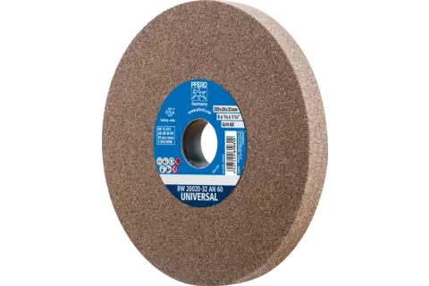 Bench grinding wheel dia. 200x20 mm centre hole dia. 32 mm A60 for general grinding work 1