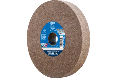 Bench grinding wheel dia. 200x30 mm centre hole dia. 32 mm A60 for general grinding work 1