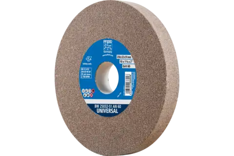 Bench grinding wheel dia. 250x32 mm centre hole dia. 51 mm A60 for general grinding work 1