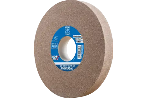 Bench grinding wheel dia. 300x40 mm centre hole dia. 76 mm A60 for general grinding work 1