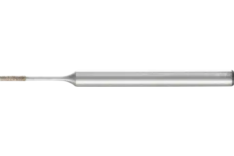 CBN-Schleifstift Zyl. Ø 1,0mm Schaft-Ø 3 mm B64 (fein) zum Schleifen von Bohrungen/Radien 1