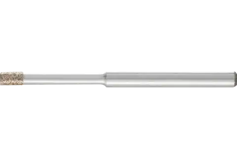 CBN-Schleifstift Zyl. Ø 2,4 mm Schaft-Ø 3 mm B126 (mit.) zum Schleifen von Bohrungen/Radien 1