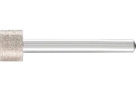 CBN-Schleifstift Zyl. Ø 14,0mm Schaft-Ø 6 mm B126 (mit.) zum Schleifen von Bohrungen/Radien 1