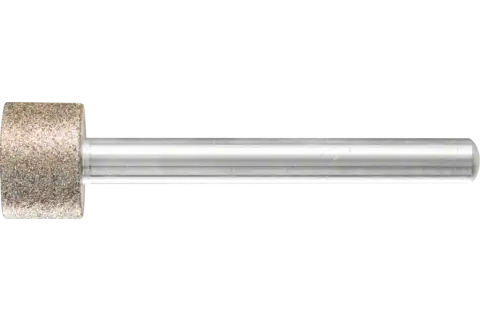 CBN-Schleifstift Zyl. Ø 15,0mm Schaft-Ø 6 mm B126 (mit.) zum Schleifen von Bohrungen/Radien 1