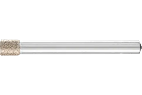 CBN-slijpstift cil. Ø 7,0 mm stift-Ø 6 mm B126 (mid.) voor het slijpen van boringen/radiussen 1