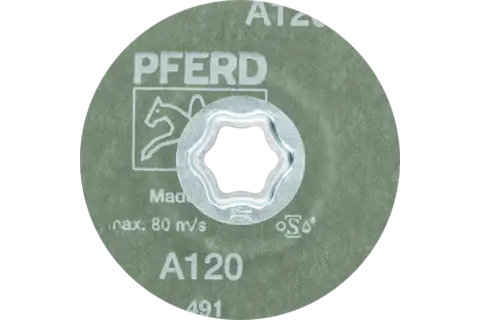 COMBICLICK aluminium oxide fibre disc dia. 100mm A120 for general use 3