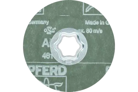 Disque en fibres à grain corindon COMBICLICK Ø 100 mm A50 pour applications universelles 3